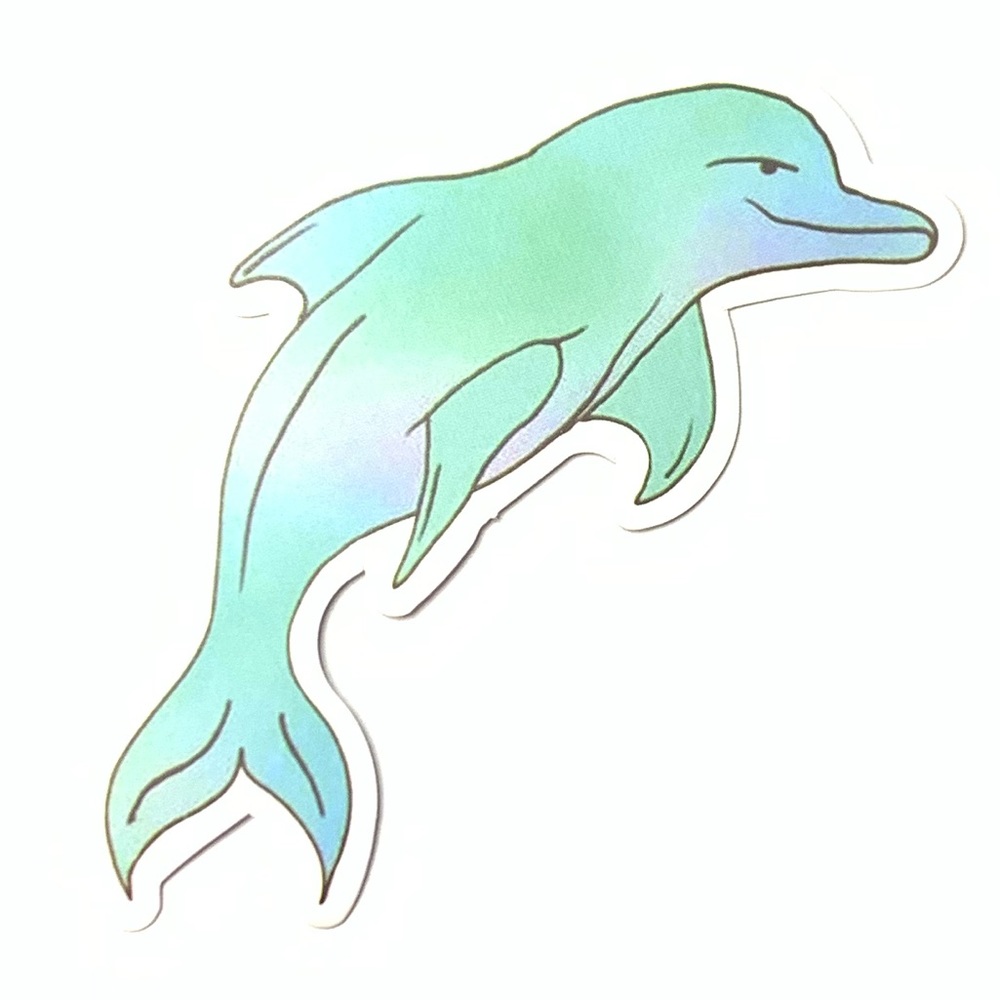 Dolphin Vinyl Sticker